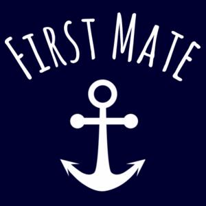 First Mate - Kids Youth T shirt Design