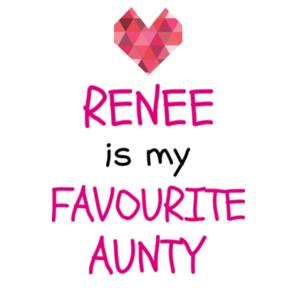 Favourite Aunty - Mini-Me One-Piece Design