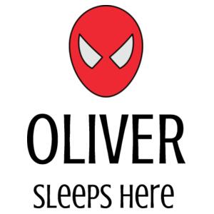 Spiderman Sleeps Here - Pillowcase Design