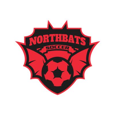 North bats Tournament Soccer logo template Thumbnail