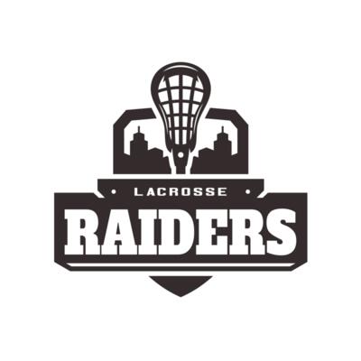 Raiders Lacrosse Logo Template Thumbnail