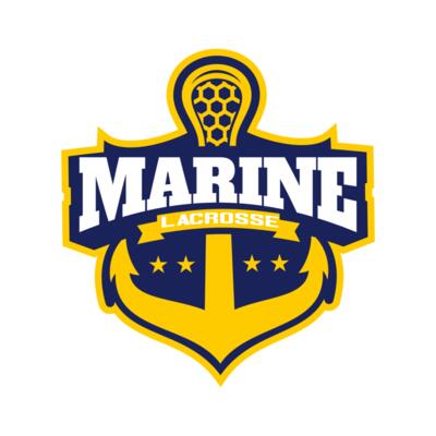 Marine Lacrosse Logo Template Thumbnail