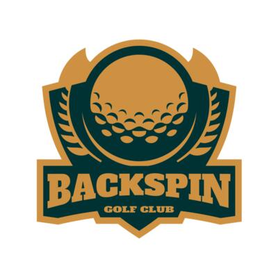 Backspin Golf club logo template Thumbnail