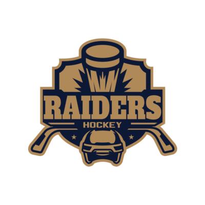 Raiders Hockey logo template Thumbnail