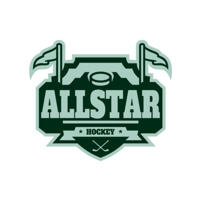 All Star Hockey Tournament logo template 02 Thumbnail