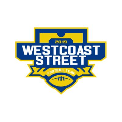 West Coast Street Football League logo template Thumbnail