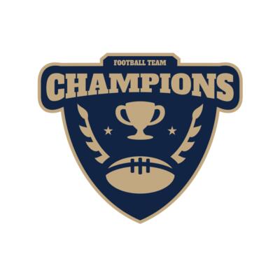 Champions Football Team logo template Thumbnail