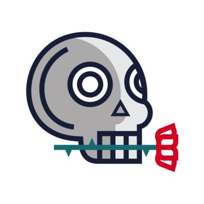 Elements Skulls logo template 172 Thumbnail