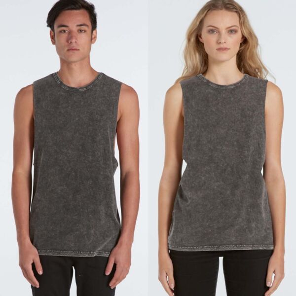 Unisex Stone Wash Barnard Tank Thumbnail