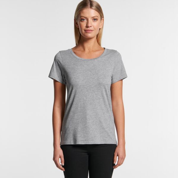 Womens Shallow Scoop Tee Thumbnail