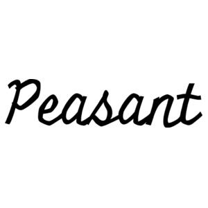 Peasant - Pillowcase  Design