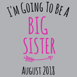 I'm Going To Be A Big Brother/Sister - Kids Wee Tee Design