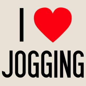 I Heart Jogging - Womens Mali Tee Design