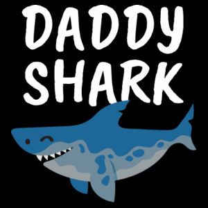 Daddy Shark - Mens Staple T shirt Design