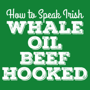 Whale Oil Beef Hooked - Mens Staple T shirt Design