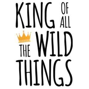 King of all the Wild Things - Mini-Me One-Piece Design