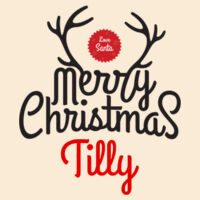 Antler - Large Canvas Santa Sack Design