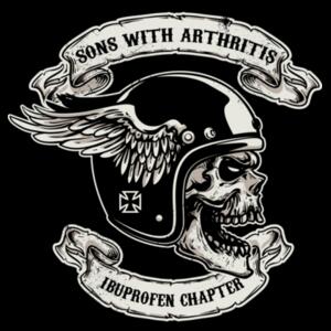 Sons With Arthritis - Ibuprofen Chapter - Mens Staple T shirt Design