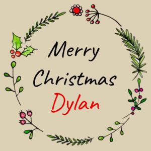 Holly Wreath - Christmas Eve Bag Design