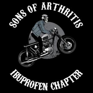 Sons Of Arthritis - Ibuprofen Chapter - Mens Staple T shirt Design