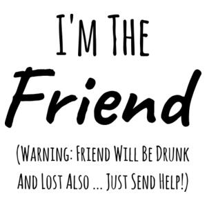 I'm The Friend - Womens Sunday Singlet Design