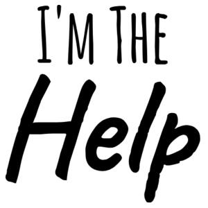 I'm The Help - Womens Sunday Singlet Design