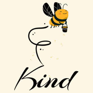 Bee Kind - Parcel Tote Design