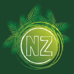 NZ Fern Kiwiana - Womens Maple Tee Design