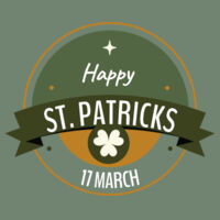 Happy St. Patricks Day - Custom St. Patricks T Shirt - Mens Staple T shirt Design