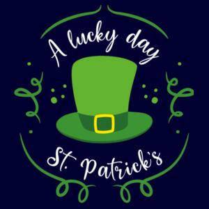 A Lucky Day - St. Patricks Day - Custom Apron - Apron Design