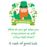 Humourous Irish/St. Patricks Day Tea Towel - Custom T Towel - Tea Towel Design