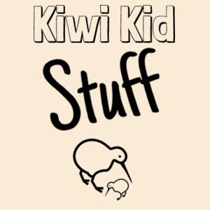 Kiwi Kid Stuff - Custom Tote Bag - Drawstring Backpack Design