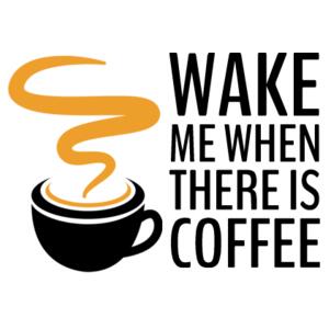 Wake Me When There Is Coffee - Personalised Custom Pillowcase - Pillowcase  Design