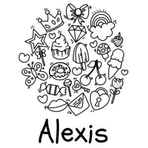 Colour Me In  - Kids Longsleeve Tee Design