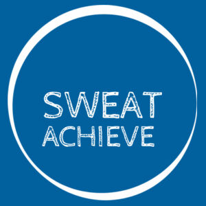 Work, Sweat, Achieve - Personalised Fitness T Shirt - Kids Youth T shirt Design