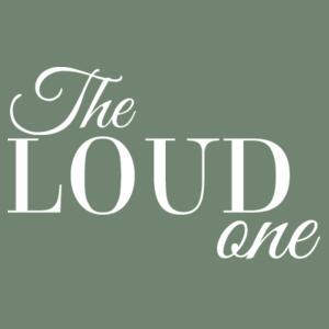 The Loud One - Womens Maple Tee Design