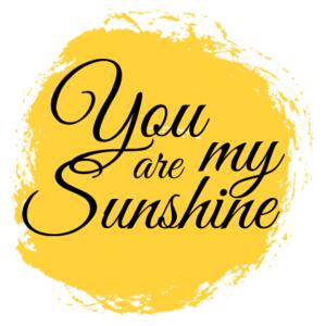You Are My Sunshine - Cushion cover Design