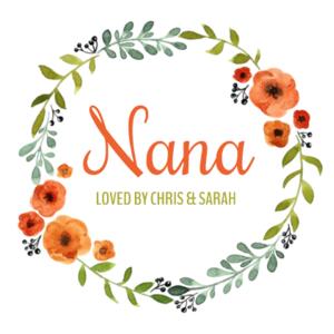 Nana Loved By - Cushion cover Design