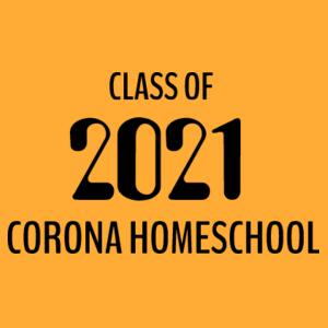Class Of 2021 Corona Homeschool - Kids Youth T shirt Design