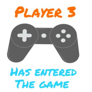 Player 3 Has Entered The Game - Mini-Me One-Piece Design