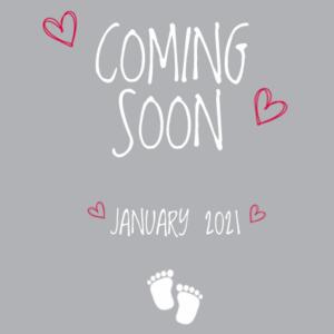 Coming Soon - Baby Announcement  - Mini-Me One-Piece Design