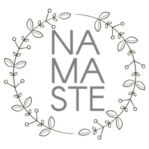 Namaste - Cushion cover Design