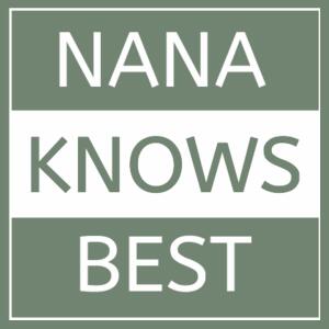 Nana Knows Best - Womens Maple Tee Design