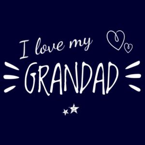 I Love My Grandad - Apron Design
