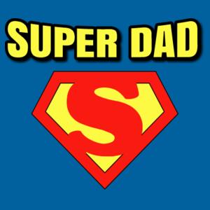 Super Dad - Mens Staple T shirt Design
