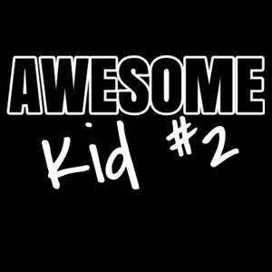 Awesome Kid #2 - Kids Wee Tee Design