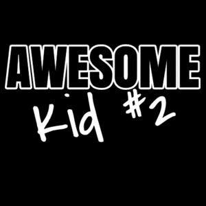 Awesome Kid #2 - Kids Wee Tee Design
