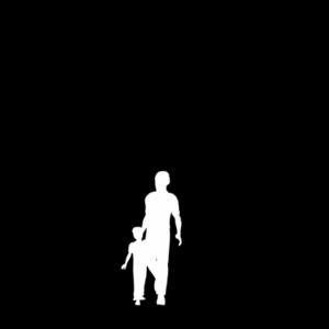 The Walking Dad - Mens Base Longsleeve Tee Design