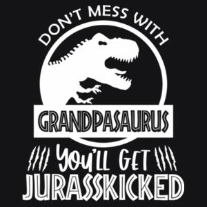 Don't Mess With Grandpasaurus - Mens Basic Tee Design
