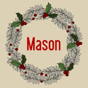 Vintage Wreath - Christmas Eve Bag Design